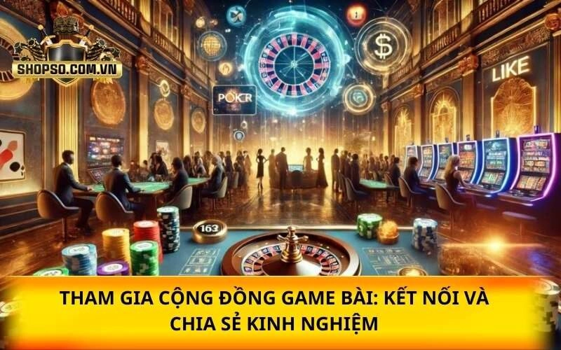 Tham gia cộng đồng game bài: Kết nối và chia sẻ kinh nghiệm